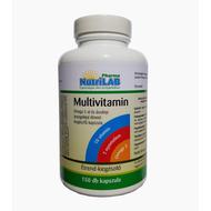 NutriLAB Multivitamin Omega 3-al kapszula 150X