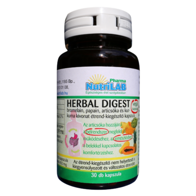 NutriLAB Herbal Digest vega kapszula 30X
